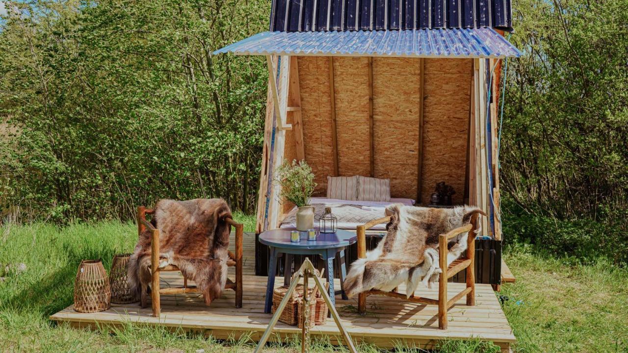 Naturlig Pa Korsgarden Glamping Nysted Exterior foto