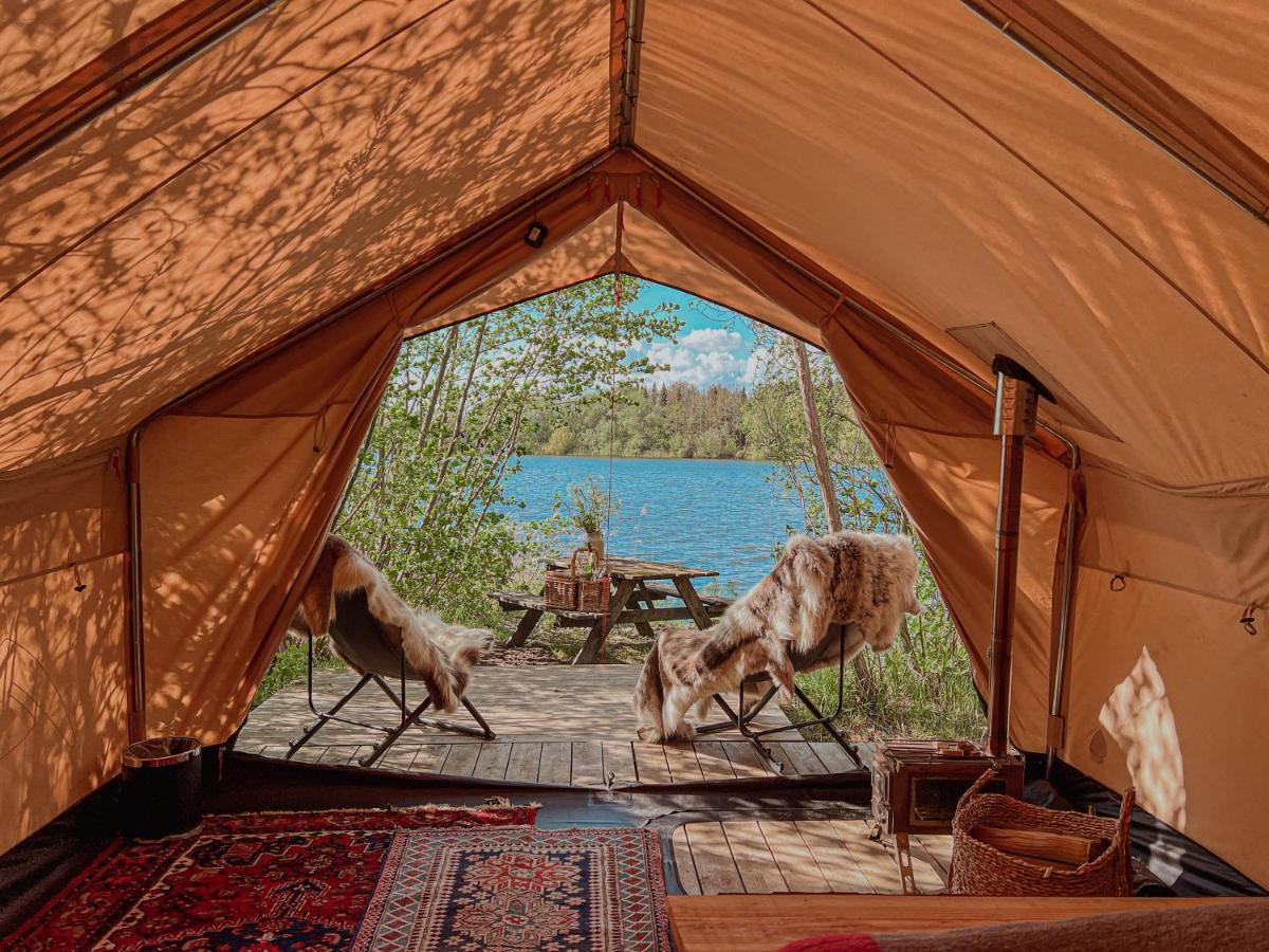 Naturlig Pa Korsgarden Glamping Nysted Exterior foto