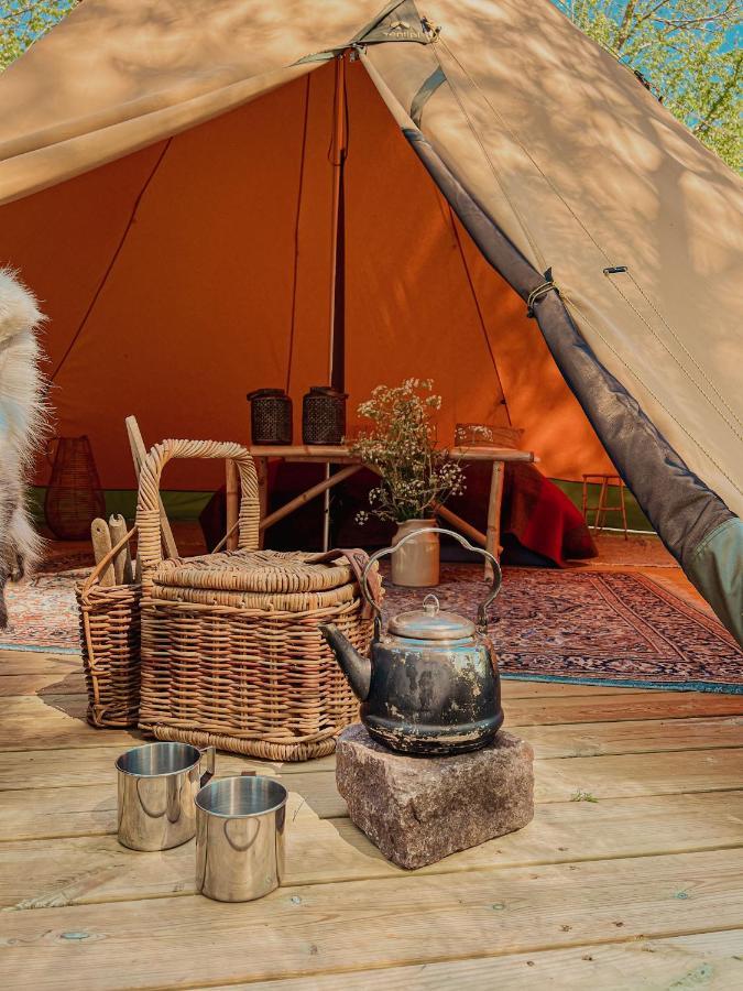 Naturlig Pa Korsgarden Glamping Nysted Exterior foto
