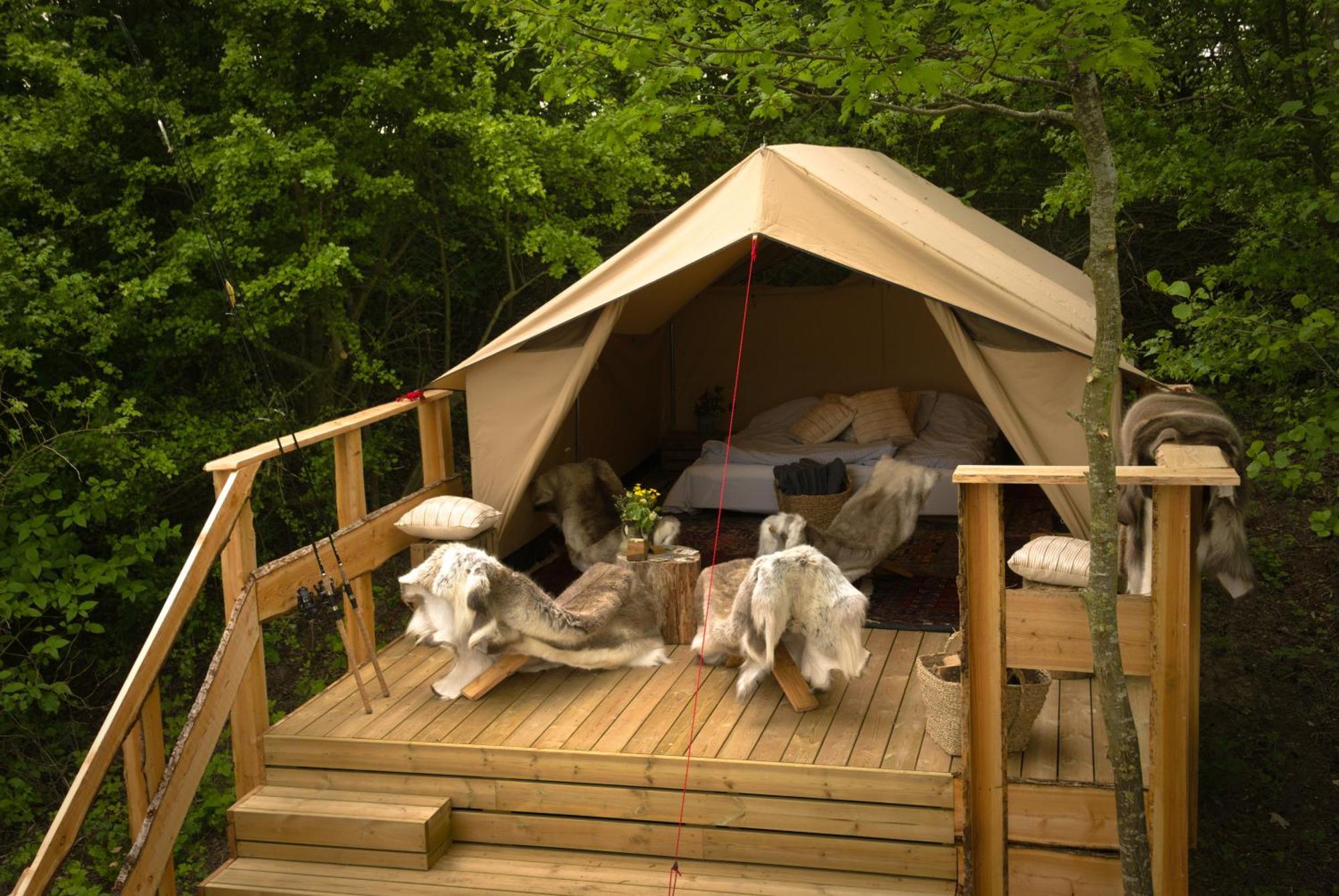 Naturlig Pa Korsgarden Glamping Nysted Exterior foto