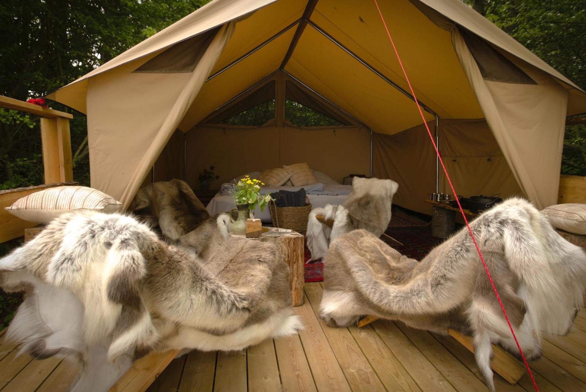 Naturlig Pa Korsgarden Glamping Nysted Exterior foto