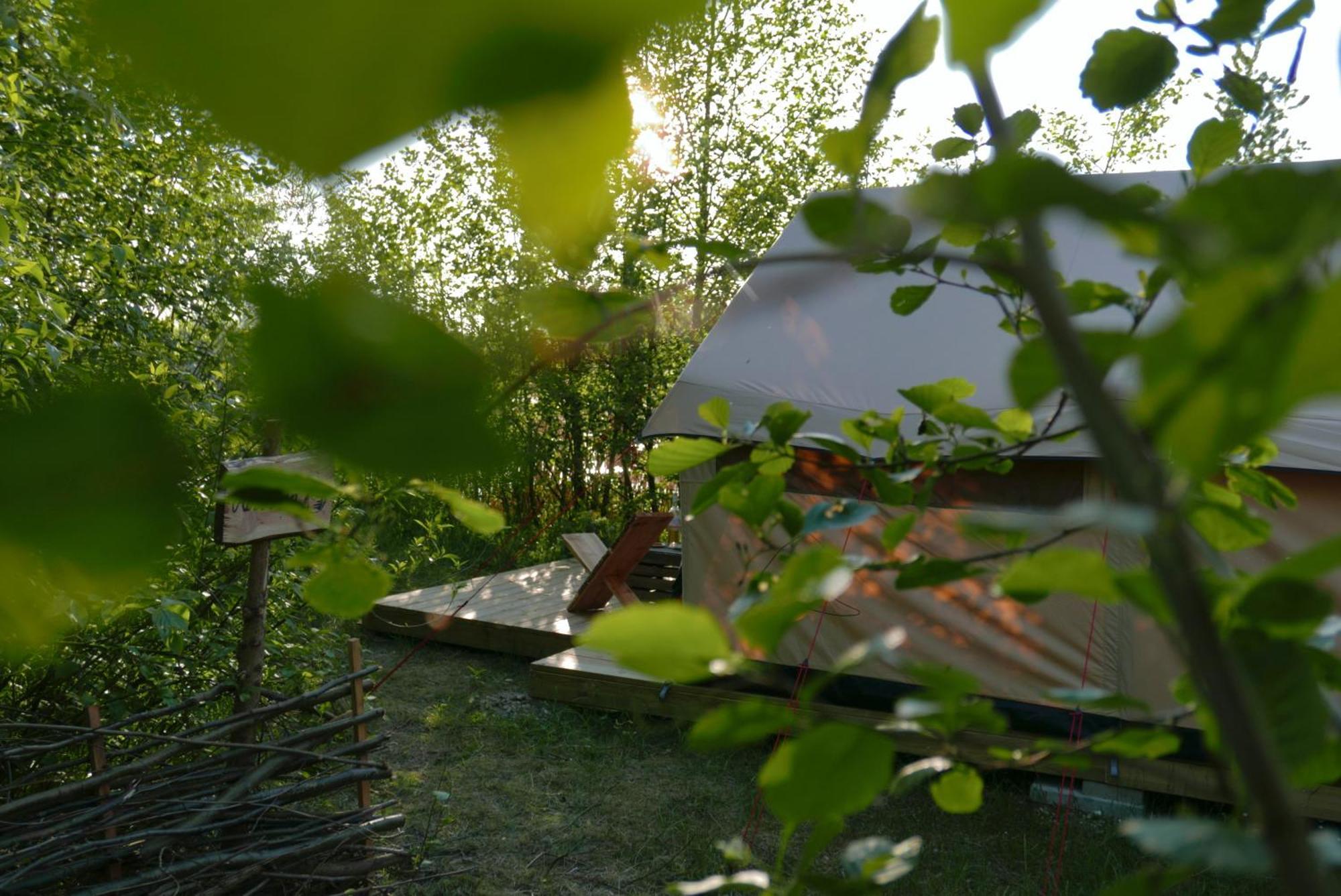 Naturlig Pa Korsgarden Glamping Nysted Exterior foto