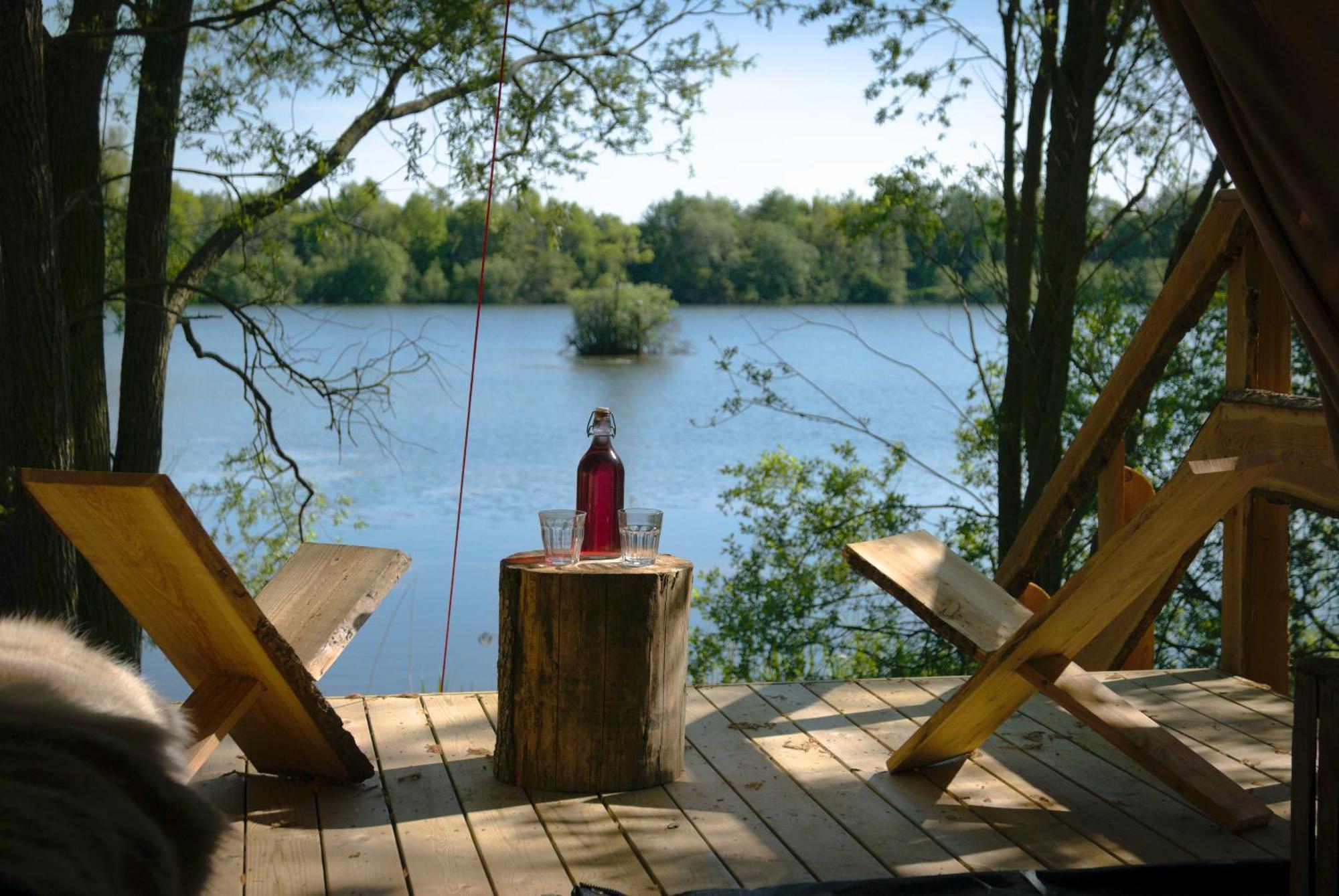Naturlig Pa Korsgarden Glamping Nysted Exterior foto