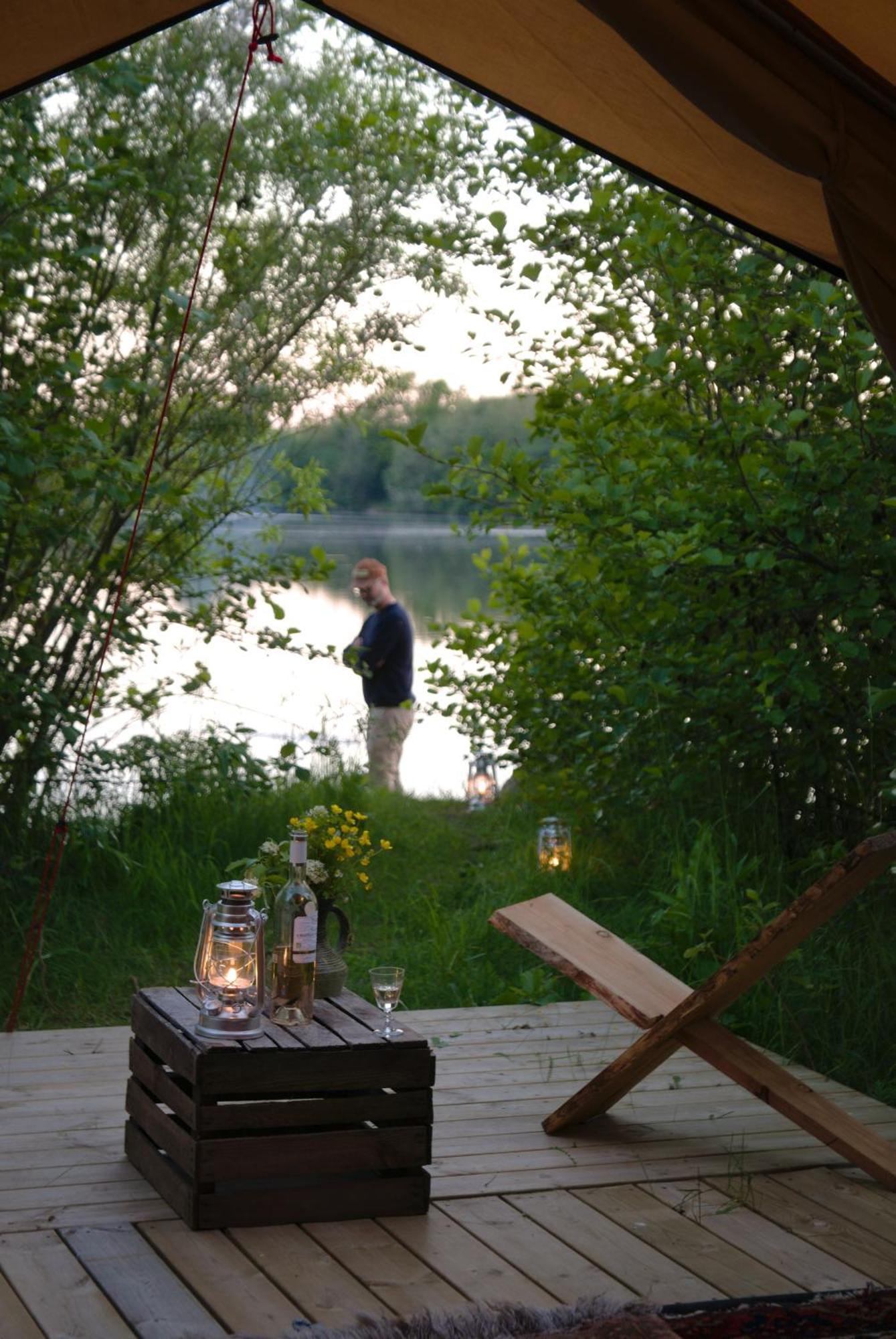 Naturlig Pa Korsgarden Glamping Nysted Exterior foto