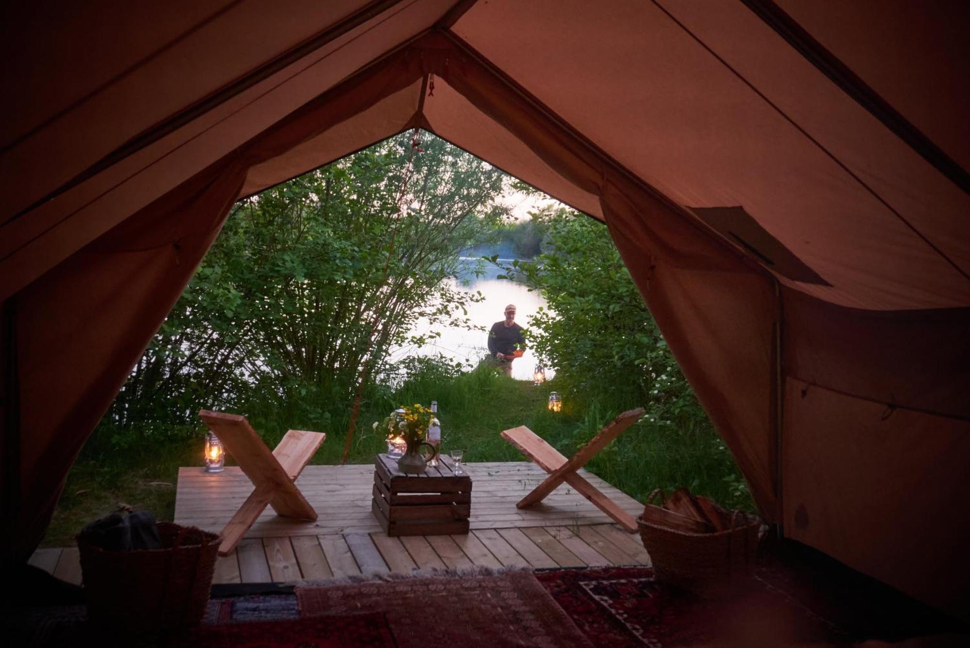 Naturlig Pa Korsgarden Glamping Nysted Exterior foto